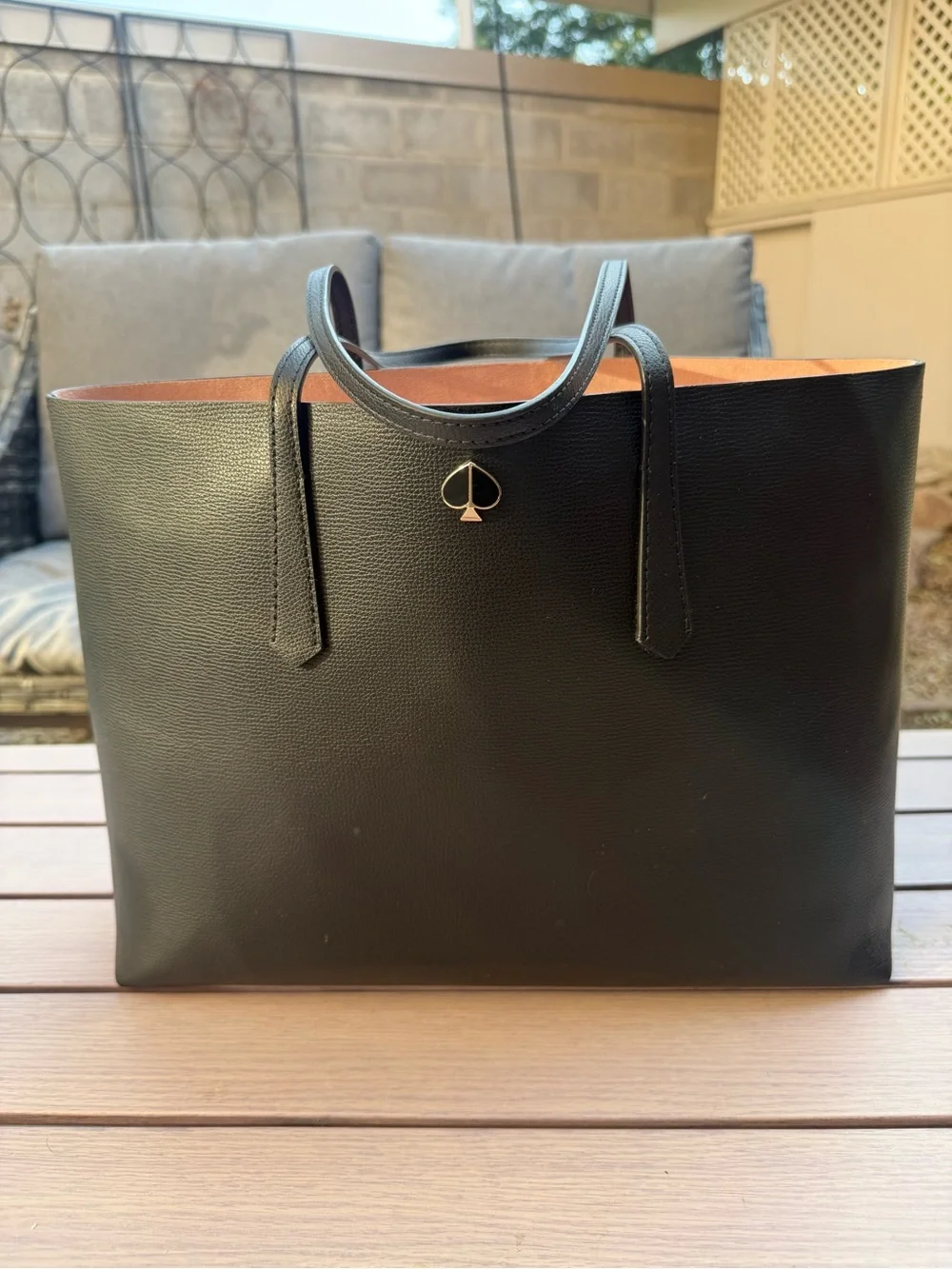 Kate Spade Black Molly Large Tote